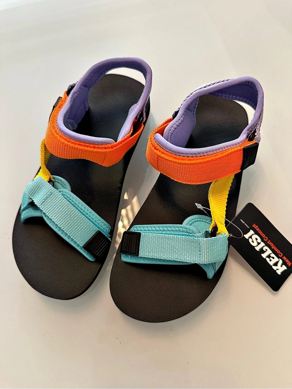 KEIS1 Colorful Sport Sandals